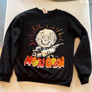 Craig Gleason Black Moon Goon Graphic Crewneck Sweater